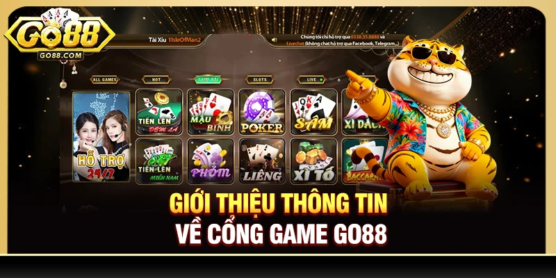 Giới thiệu thông tin về cổng game Go88